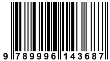 Código de Barras de '.9789996143687.'
