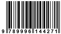 Código de Barras de '.9789996144271.'