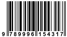 Código de Barras de '.9789996154317.'