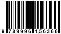 Código de Barras de '.9789996156366.'