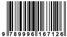 Código de Barras de '.9789996167126.'