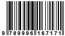 Código de Barras de '.9789996167171.'