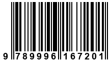 Código de Barras de '.9789996167201.'