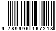 Código de Barras de '.9789996167218.'