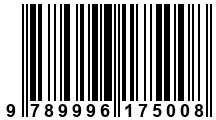 Código de Barras de '.9789996175008.'