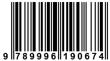 Código de Barras de '.9789996190674.'
