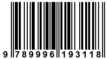Código de Barras de '.9789996193118.'