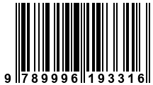 Código de Barras de '.9789996193316.'