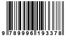 Código de Barras de '.9789996193378.'