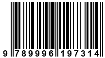 Código de Barras de '.9789996197314.'