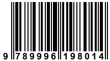 Código de Barras de '.9789996198014.'
