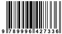 Código de Barras de '.9789996427336.'