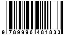 Código de Barras de '.9789996481833.'
