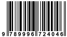 Código de Barras de '.9789996724046.'