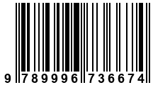 Código de Barras de '.9789996736674.'