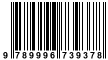 Código de Barras de '.9789996739378.'