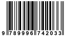 Código de Barras de '.9789996742033.'