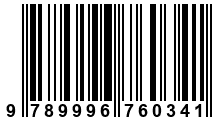 Código de Barras de '.9789996760341.'