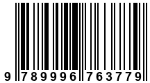 Código de Barras de '.9789996763779.'