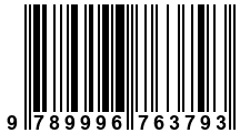 Código de Barras de '.9789996763793.'