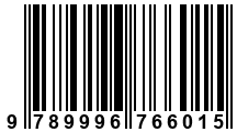 Código de Barras de '.9789996766015.'