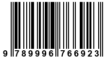 Código de Barras de '.9789996766923.'