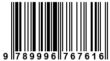 Código de Barras de '.9789996767616.'