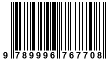Código de Barras de '.9789996767708.'