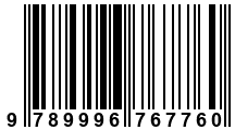 Código de Barras de '.9789996767760.'