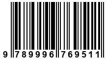 Código de Barras de '.9789996769511.'