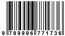 Código de Barras de '.9789996771736.'