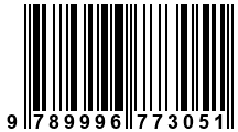 Código de Barras de '.9789996773051.'