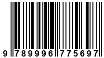 Código de Barras de '.9789996775697.'