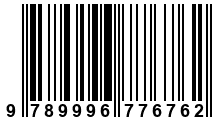 Código de Barras de '.9789996776762.'