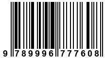 Código de Barras de '.9789996777608.'