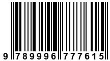 Código de Barras de '.9789996777615.'