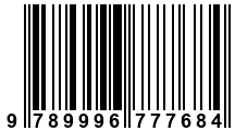 Código de Barras de '.9789996777684.'