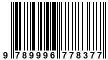 Código de Barras de '.9789996778377.'