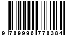 Código de Barras de '.9789996778384.'