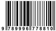 Código de Barras de '.9789996778810.'