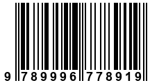 Código de Barras de '.9789996778919.'