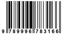 Código de Barras de '.9789996783166.'