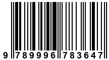 Código de Barras de '.9789996783647.'