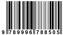 Código de Barras de '.9789996788505.'