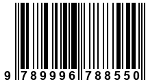 Código de Barras de '.9789996788550.'