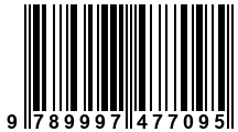 Código de Barras de '.9789997477095.'