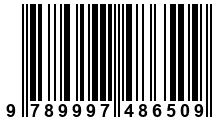 Código de Barras de '.9789997486509.'