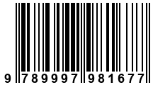 Código de Barras de '.9789997981677.'