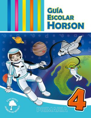 Carátula de Guía Escolar Horson Primaria 4