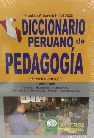 Carátula de Diccionario peruano de pedagogía